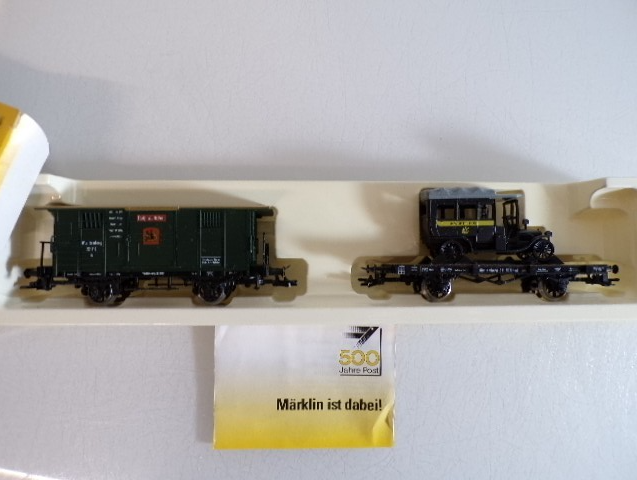 Märklin H0 4501 Set königl. württ. Post 2 tlg. in OVP BH1561 – Bild 3