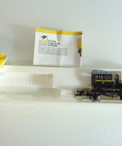 Märklin H0 4501 aus 63-01 Flachwagen mit LKW der K.Württ.Post in OVP BH874