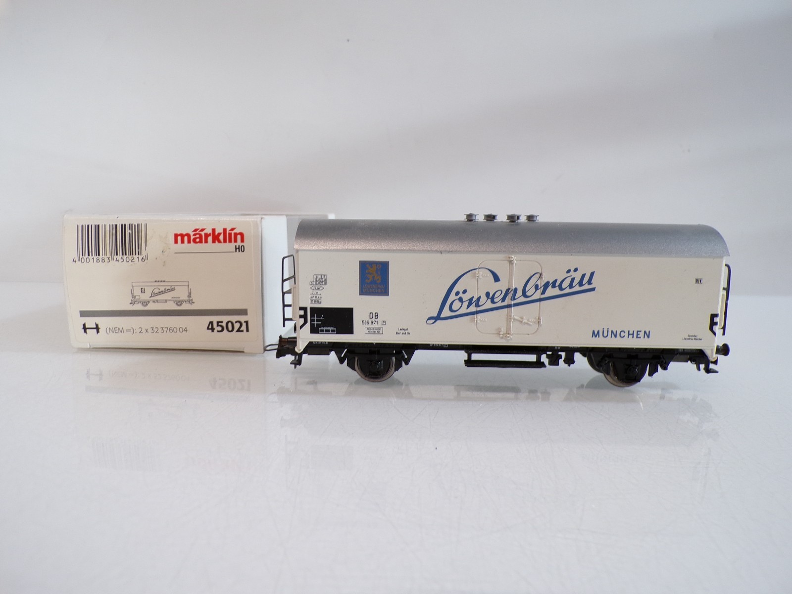 Märklin H0 45021 Kühlwagen Löwenbräu der DB in OVP BH1865