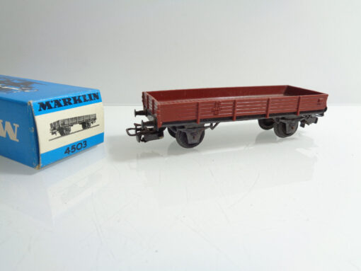 Märklin H0  4503 Niederbordwagen der DB siehe Bilder in OVP AR1715