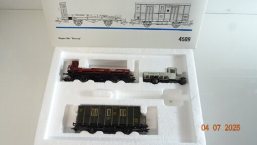 Märklin H0 4509 Wagen-Set Bauzug der DR OVP PR8826