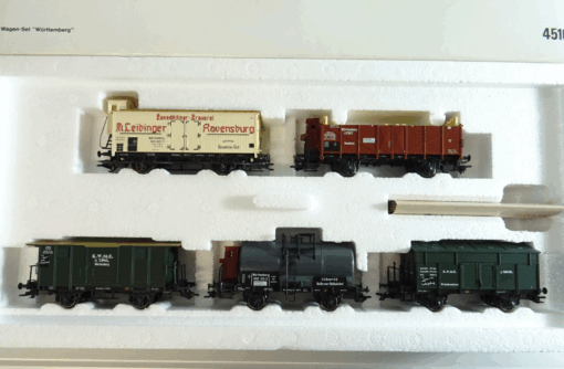 Märklin H0 4510 Wagen-Set Württemberg 5 tlg. in OVP PR9680 – Bild 3