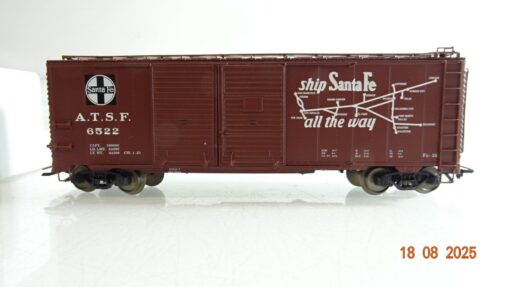Märklin H0 45651-3 US gedeckter Güterwagen der Santa Fe in OVP PR9656 – Bild 3