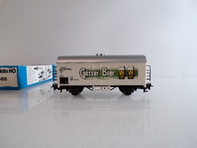 Märklin H0 4568 Kühlwagen Gösser Bier der ÖBB in OVP BH1546 – Bild 3