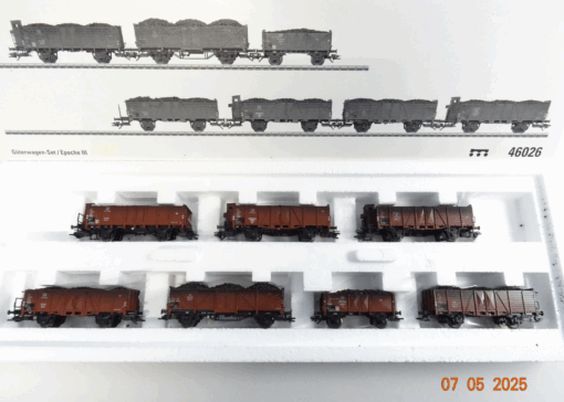 Märklin H0 46026 Güterwagen-Set/ Epoche III der DB in OVP PR7425