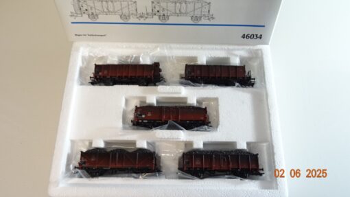Märklin H0 46034 Wagen-Set Kohlentransport der DB in OVP PR8193