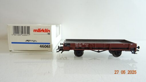 Märklin H0 46061 Niederbordwagen der DB in OVP PR8097