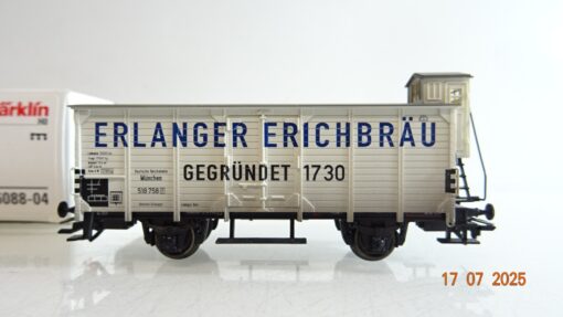 Märklin H0 46088-04 Bierwagen Erlanger Erichbräu gegr. 1730  in OVP PR9031 – Bild 3