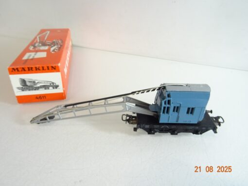 Märklin H0 4611 Kranwagen Krupp-Ardelt der DB in OVP PR9715 – Bild 3
