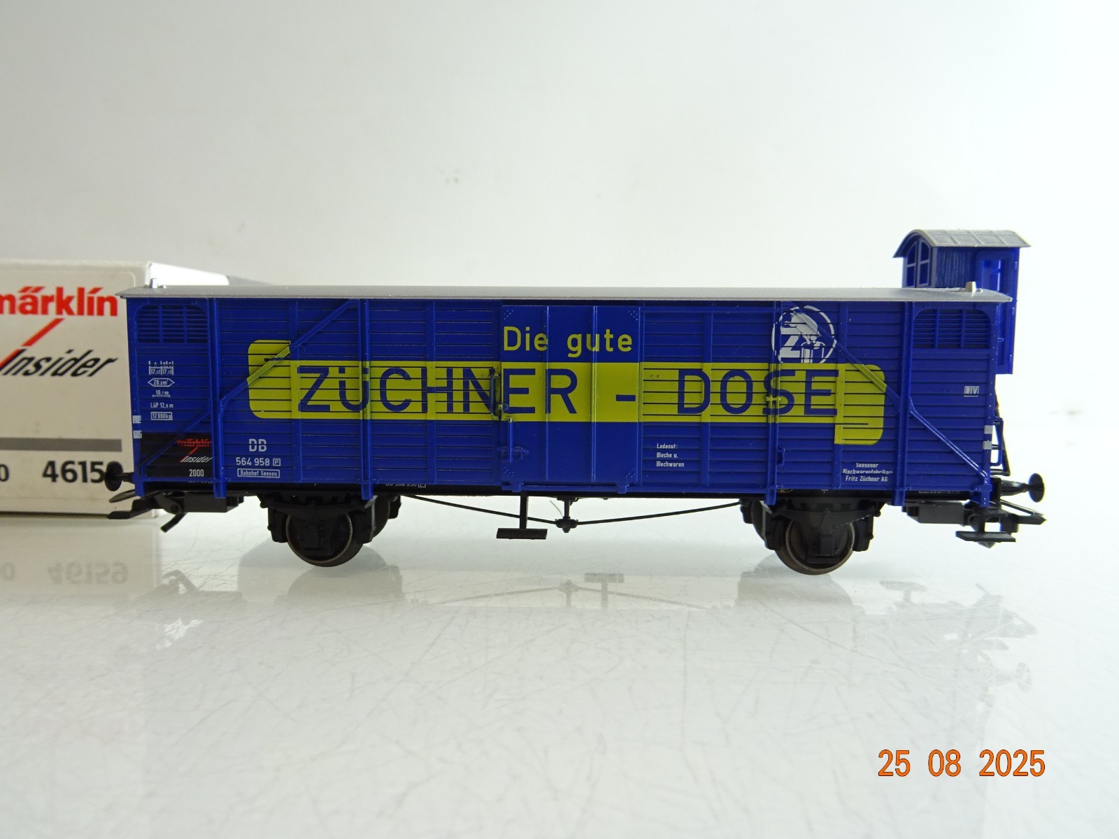 Märklin H0 46159 Jahreswagen 2000 Züchner-Dose in OVP PR9862 – Bild 3
