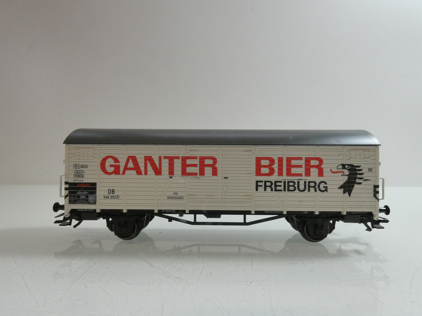 Märklin H0 46201 Kühlwagen Jahreswagen 2004 Insider Ganter Bier in OVP C564 – Bild 3
