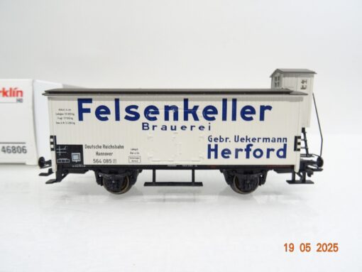 Märklin H0 46806 Bierwagen Felsenkeller Brauerei Herford der DR in OVP PR7787 – Bild 3