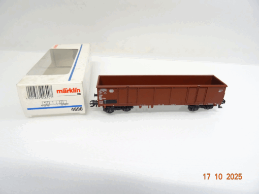 Märklin H0 4690 offener Güterwagen Hochbordwagen der DB in OVP HS58
