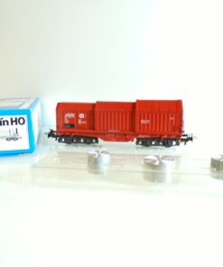 Märklin H0 4693 Teleskopschiebedachwagen mit Stahlrollen der DB in OVP BH1200