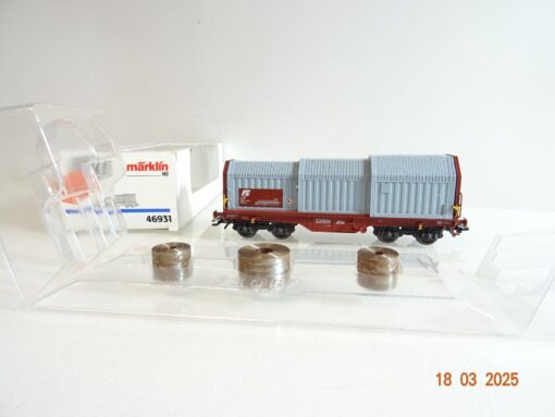 Märklin H0 46931 Teleskopdachwagen der FS in OVP PR6643