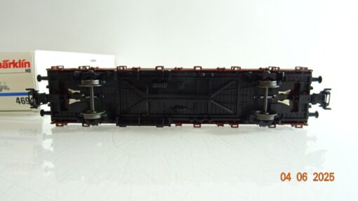 Märklin H0 4694 Rungenwagen mit Rungen der DB in OVP PR8227 – Bild 5