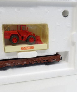 Märklin H0 46972 Flachwagen der DB mit Radlader in OVP LE4072