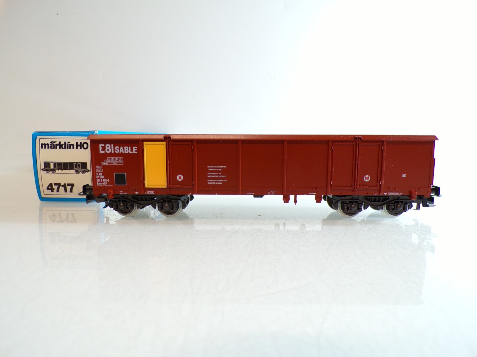 Märklin H0 4717 Hochbordwagen der SNCF in OVP BH1497