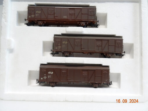 Märklin H0 47313 Güterwagen Set gedeckte Wagen in OVP TF1098 – Bild 3