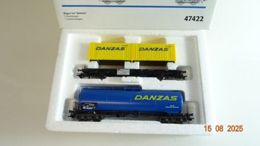 Märklin H0 47422 Güterwagen-Set DANZAS 2 tlg. der SBB/DB  in OVP PR9578