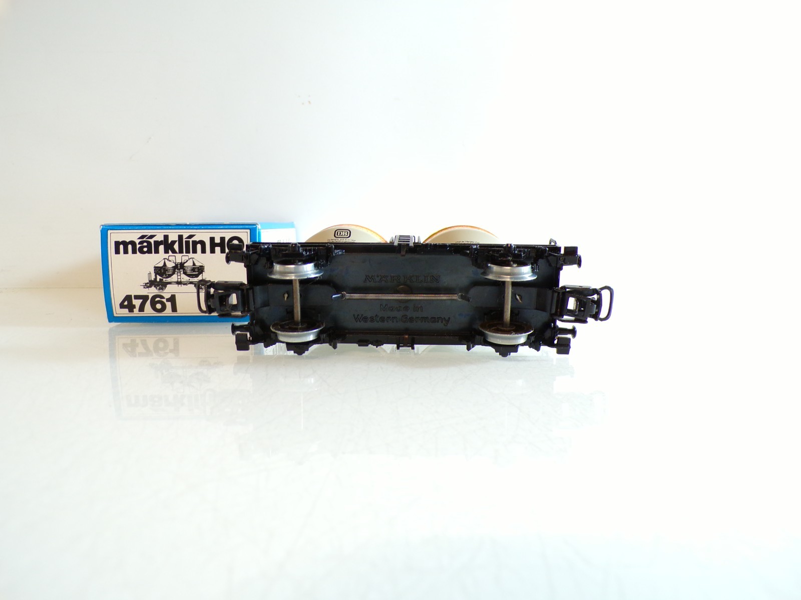 Märklin H0 4761 Behälterwagen Dyckhoff Zement der DB in OVP BH1440 – Bild 4