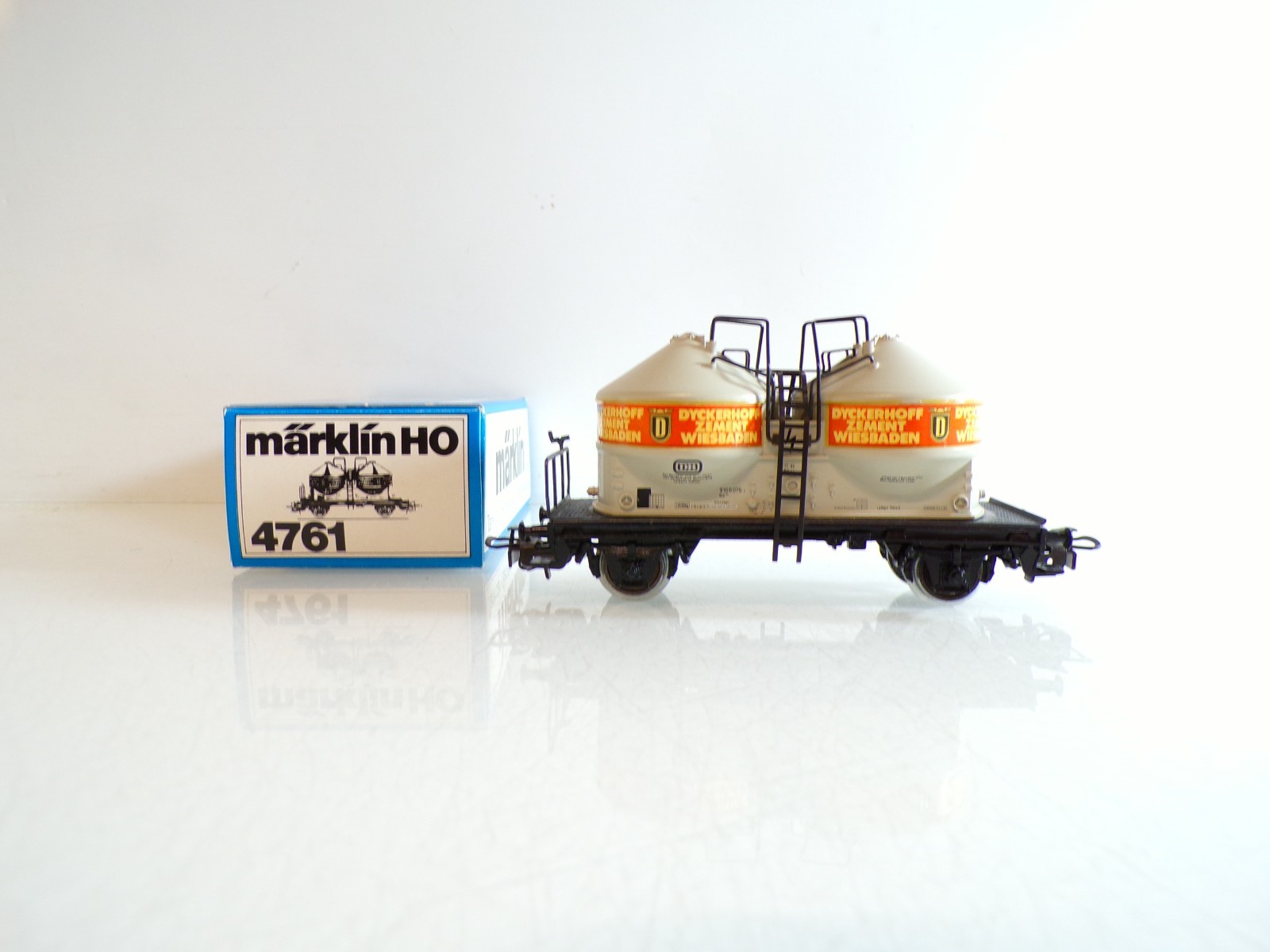 Märklin H0 4761 Behälterwagen Dyckhoff Zement der DB in OVP BH1440