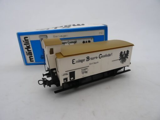 Märklin H0 4782 Bierwagen Esslinger Brauerei-Gesellschaft in OVP RR2396