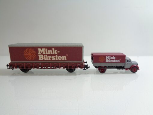 Märklin H0 48112 AC Museumswagen 2012 Containertragwagen in OVP F742 – Bild 3