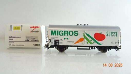Märklin H0 48150 Jahreswagen 2006 Kühlwagen MIGROS der DB in OVP PR9513