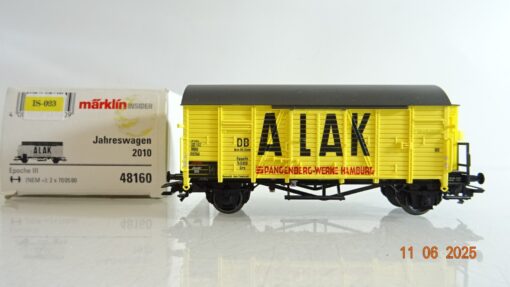 Märklin H0 48160 Jahreswagen 2010 in OVP PR8386