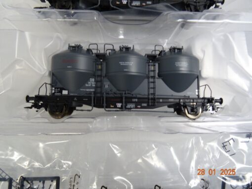Märklin H0 48264 Staubsilowagen-Set der DB Epoche III in OVP PR5530 – Bild 4
