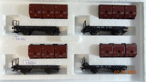 Märklin H0 48270 Wagen-Set Kohlentransport der DB in OVP PR8194 – Bild 3
