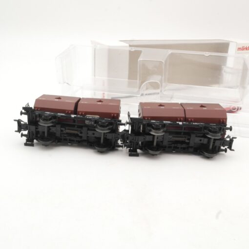 Märklin H0 48274 2er-Set Kokskübelwagen der DB in OVP QR7798 – Bild 4