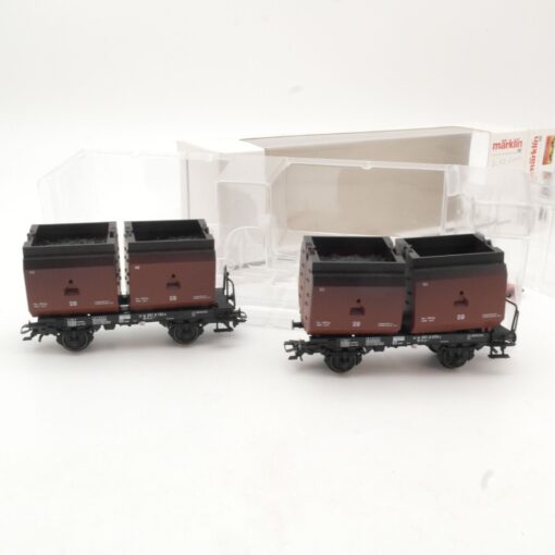 Märklin H0 48274 2er-Set Kokskübelwagen der DB in OVP QR7798
