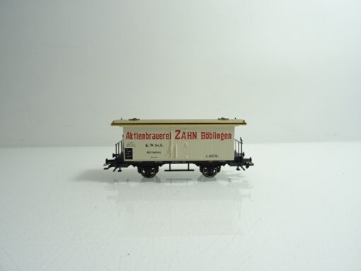 Märklin H0 48281 Bierwagen Aktienbrauerei Zahn Böblingen in OVP TF858 – Bild 3