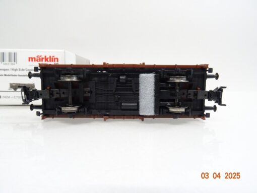 Märklin H0 48318 Hochbordwagen der KBE Schienenreiniger in OVP PR6851 – Bild 4