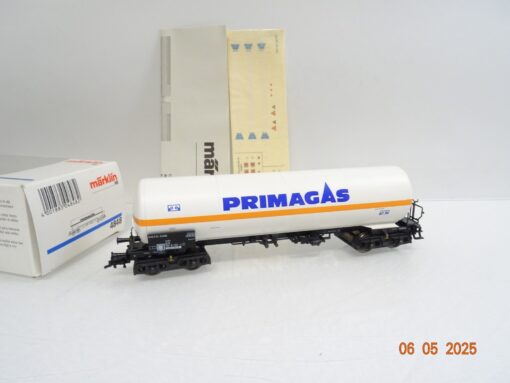 Märklin H0 4848 Kesselwagen 4-achs. Primagas der DB Gleichstrom in OVP JL479
