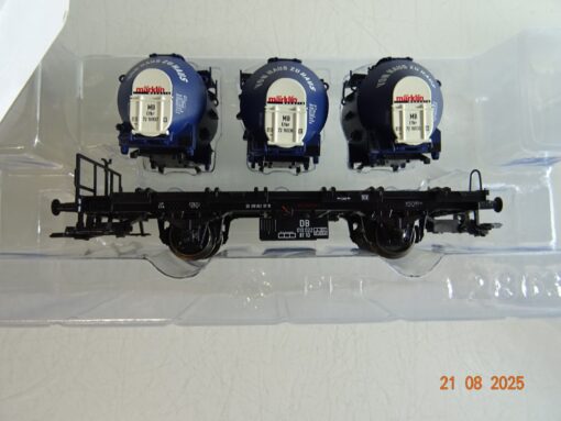 Märklin H0 48508 Jahreswagen 2008 Behältertragwagen  in OVP PR9690 – Bild 3