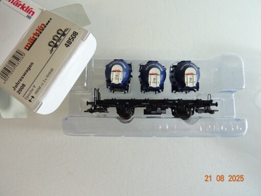 Märklin H0 48508 Jahreswagen 2008 Behältertragwagen  in OVP PR9690