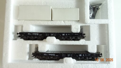 Märklin H0 48661 2 Schwerlastwagen mit Caterpillar-Baumaschinen in OVP PR9569 – Bild 3