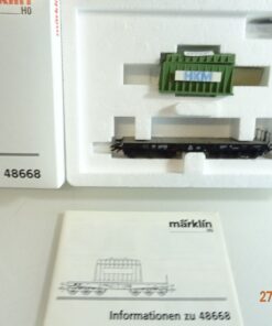 Märklin H0 48668 Schwerlastwagen mit Thermohaube der DB in OVP PR6753