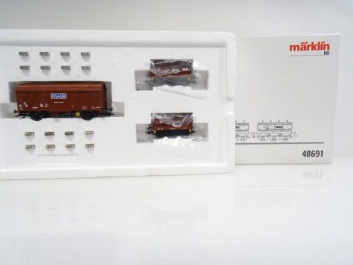 Märklin H0 48691 Eichwagen-Set mit Gewichten in OVP TF894