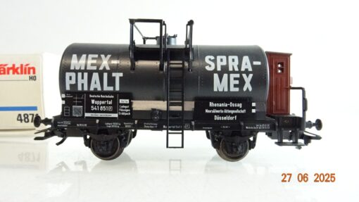Märklin H0 4871 Kesselwagen MEX-PHALT der DR in OVP PR8807 – Bild 3
