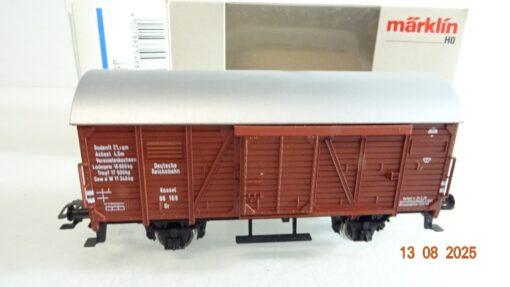 Märklin H0 4881 gedeckter Güterwagen Kassel der DR in OVP RR2819 – Bild 3