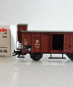 Märklin H0 48810-06 gedeckter Güterwagen mit Bremserhaus der DR in OVP PR8246