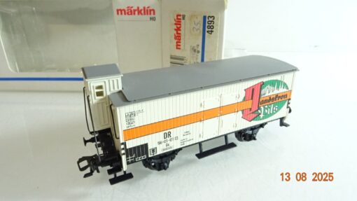 Märklin H0 4893 Bierwagen mit Bremserhaus Landskron Pils der DR in OVP RR2802
