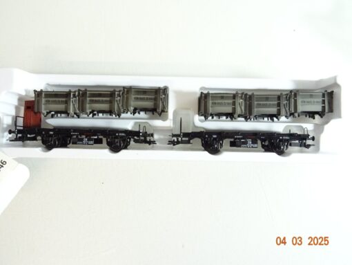 Märklin H0 48946 Behälterwagen Set 2 tlg. der DB in OVP PR6305 – Bild 3
