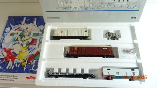 Märklin H0 4898 Schweizer Güterwagen-Set 3 tlg. der SBB in OVP PR9584