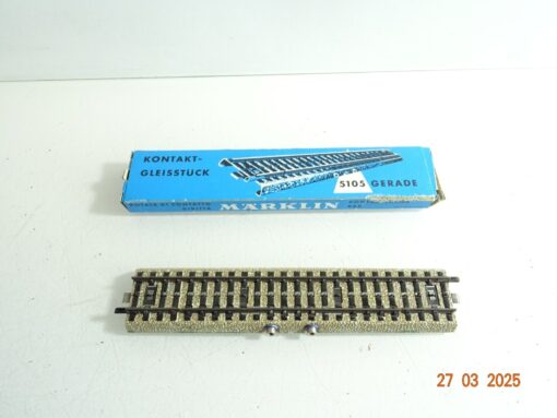 Märklin H0 5105 M-Gleise Kontaktgleis siehe Foto in OVP CK7068