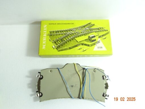 Märklin H0 5128 Doppelte Kreuzungsweiche siehe Foto in OVP CK6157 – Bild 3